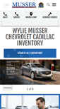 Mobile Screenshot of mussermotors.com